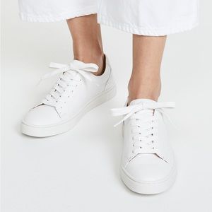 Frye Ivy Low lace white leather sneakers - 8